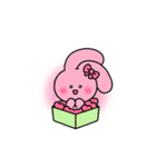 元気いっぱいの彼女・PINK（個別スタンプ：17）