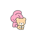 元気いっぱいの彼女・PINK（個別スタンプ：19）