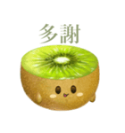 ぽってり キウイ ちゃん【台湾語のみ】（個別スタンプ：2）