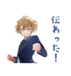 王子系女子高生★出欠連絡網（個別スタンプ：38）