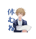 王子系女子高生★出欠連絡網（個別スタンプ：39）