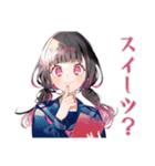 制服の女の子★放課後カフェ（個別スタンプ：13）