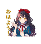 体調不良な白雪姫★メルヘン（個別スタンプ：2）