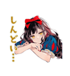 体調不良な白雪姫★メルヘン（個別スタンプ：9）