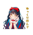 体調不良な白雪姫★メルヘン（個別スタンプ：15）