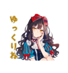 体調不良な白雪姫★メルヘン（個別スタンプ：19）