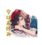 体調不良な白雪姫★メルヘン（個別スタンプ：28）