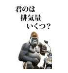 ツーリング☆ゴリラ【BIG】（個別スタンプ：19）