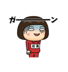 芋ジャージの【社長】♀ギャグ漫画（個別スタンプ：8）