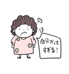 可愛いママのひとこと（個別スタンプ：5）