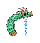 飛び出す！毎日送りやすい！爆笑ミミズ問題（個別スタンプ：17）