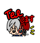 轟焦凍くん推しに捧げる！毎日使えることば（個別スタンプ：21）