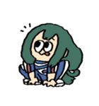 ジャージのA組のスタンプ（個別スタンプ：9）