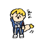 ジャージのA組のスタンプ（個別スタンプ：13）