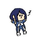 ジャージのA組のスタンプ（個別スタンプ：21）