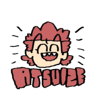 ジャージのA組のスタンプ（個別スタンプ：25）