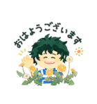 僕のヒーローアカデミア×くるむし（個別スタンプ：1）