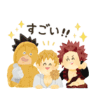僕のヒーローアカデミア×くるむし（個別スタンプ：14）