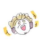 ホークスの手描きスタンプ（個別スタンプ：4）