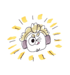 ホークスの手描きスタンプ（個別スタンプ：6）