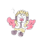 ホークスの手描きスタンプ（個別スタンプ：31）