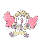 ホークスの手描きスタンプ（個別スタンプ：34）