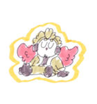 ホークスの手描きスタンプ（個別スタンプ：38）