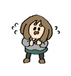 お茶子のいろいろスタンプ（個別スタンプ：28）