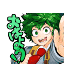 毎日使える僕のヒーローアカデミア第二弾（個別スタンプ：1）