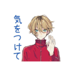 仲間と話す★ヤンキーめなジャージ男子（個別スタンプ：27）