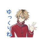 仲間と話す★ヤンキーめなジャージ男子（個別スタンプ：30）