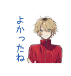 仲間と話す★ヤンキーめなジャージ男子（個別スタンプ：33）