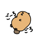 動く！たぷたぷビーバーとまるころねこ（個別スタンプ：5）
