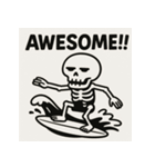 ゆる〜いガイコツくん（個別スタンプ：40）