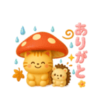 にゃんハリ☆秋のぷかぷか日記（個別スタンプ：6）