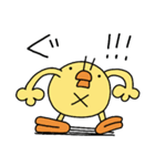 ひよこ人間ぴよ妖精の毎日送りやすい（個別スタンプ：36）