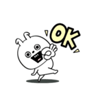 ピタうさぎ挨拶毎日送れる（個別スタンプ：10）