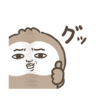 虚無感に満ちた「なまけもの」スタンプ（個別スタンプ：9）