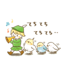 昔話・童話に紛れこむインコ（個別スタンプ：37）