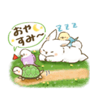 昔話・童話に紛れこむインコ（個別スタンプ：39）