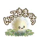 ポカーン顔 フワポポ。の、日常会話（個別スタンプ：3）