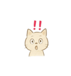 やさしい色味のにゃんこスタンプ（個別スタンプ：28）