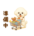 ビションフリーゼ好きのためのかわいい日常（個別スタンプ：30）