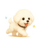 ビションフリーゼ好きのためのかわいい日常（個別スタンプ：36）