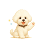 ビションフリーゼ好きのためのかわいい日常（個別スタンプ：39）