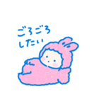 もこもこ着ぐるみうさぎのスタンプ（個別スタンプ：38）