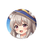 魔法少女ミルクティーみなみプレミアム（個別スタンプ：2）