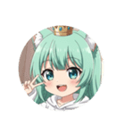 好奇心旺盛みなみちゃんプレミアム（個別スタンプ：4）