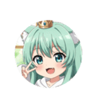 好奇心旺盛みなみちゃんプレミアム（個別スタンプ：5）