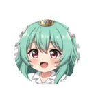 好奇心旺盛みなみちゃんプレミアム（個別スタンプ：10）